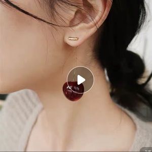 Cute Cherry Earings